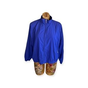 KORET SPORT jacket light petite large zip front long sleeve